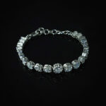 Floral Elegance Zircon Bracelet